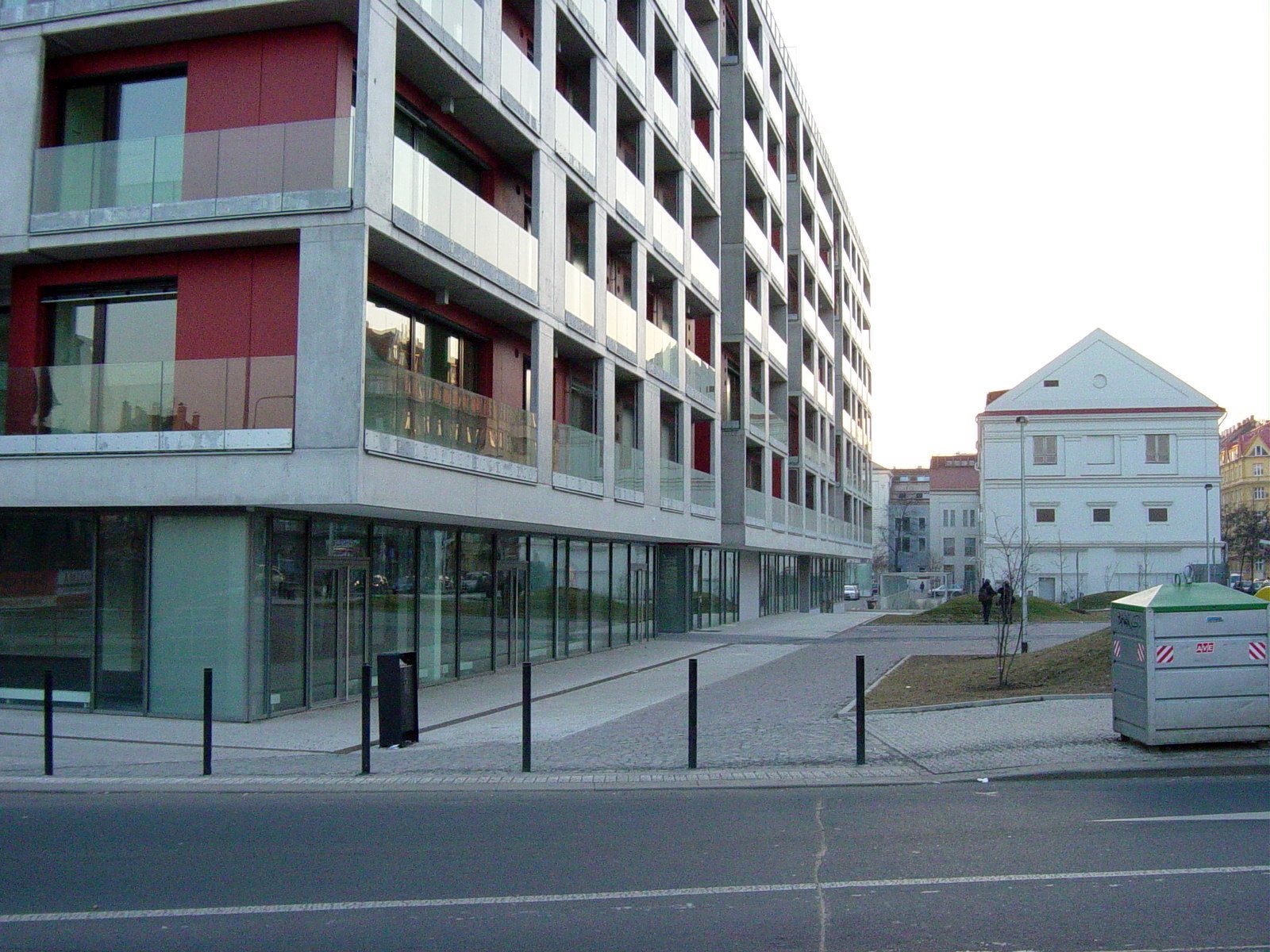 Novostavba Rezidence Korunní vedle zastávky U Orionky